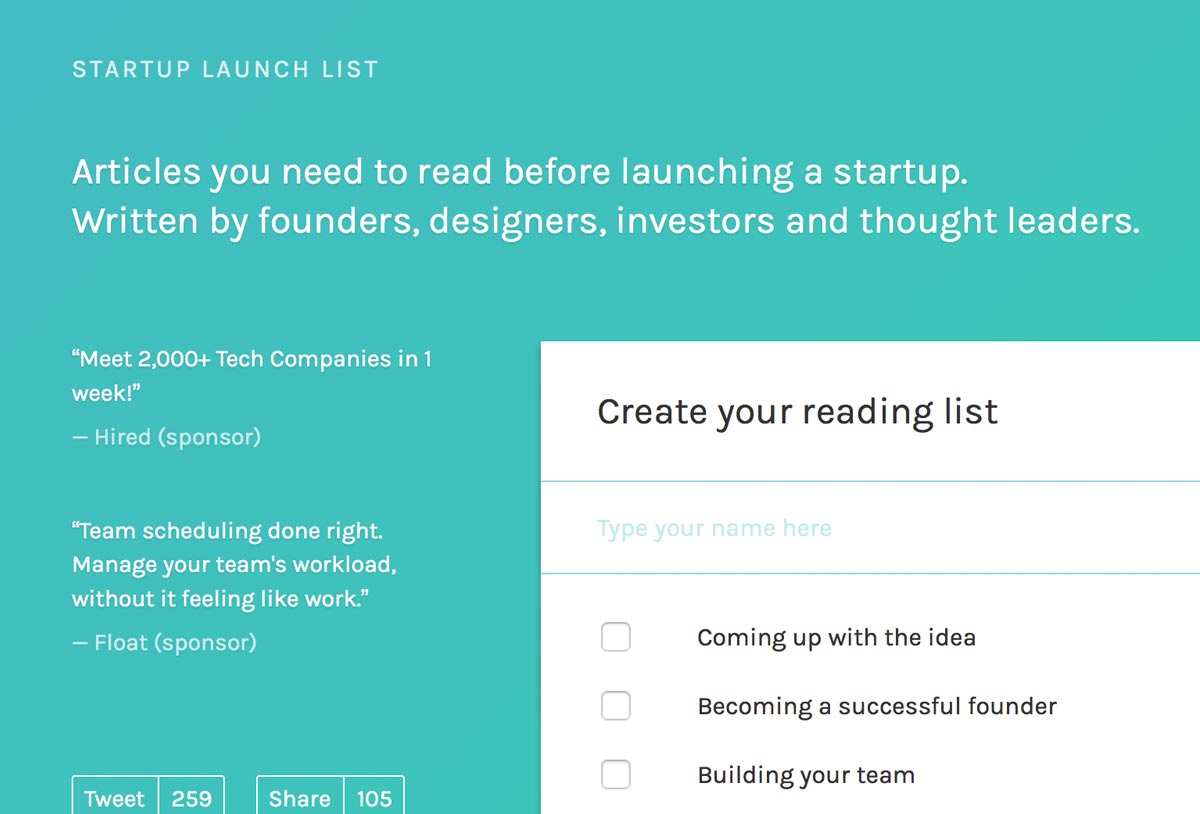 startuplaunchlist